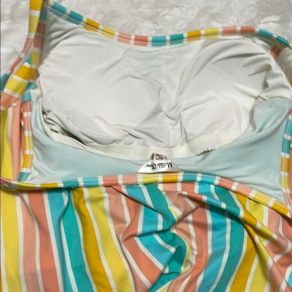 Matilda Jane Multicolor Swimsuit Top Sz Small - Picture 4 of 7